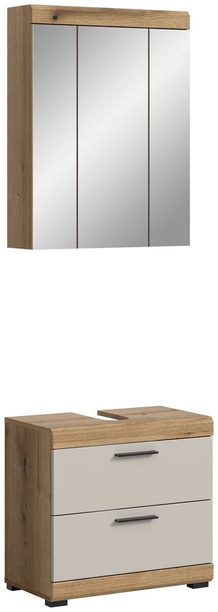 Badezimmer-Set Scout Evoke Oak Nachbildung Kaschmirgrau Nachbildung B/H/T: ca. 60x191x34 cm