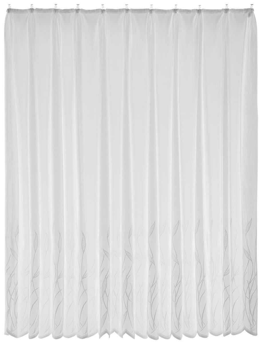 POCOline Fertigstore Graz weiß 100% Polyester B/L: ca. 300x160 cm