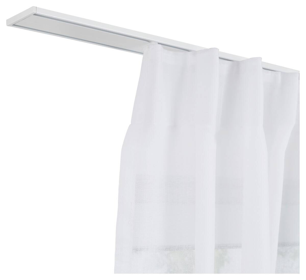 ondeco Alu-Schiene Level weiß Metall L: ca. 200 cm 2 Läufe