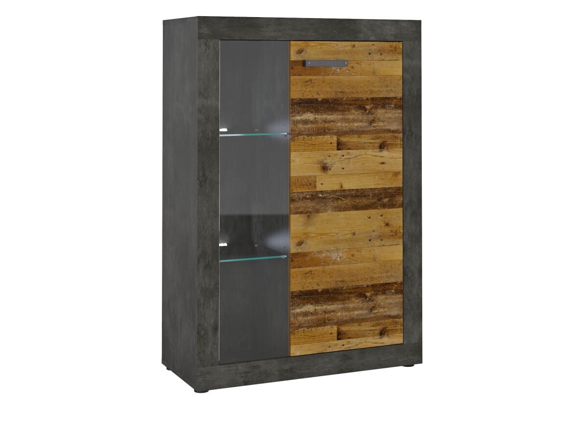 Vitrine Kassel B/H/T: ca. 78x114x35 cm