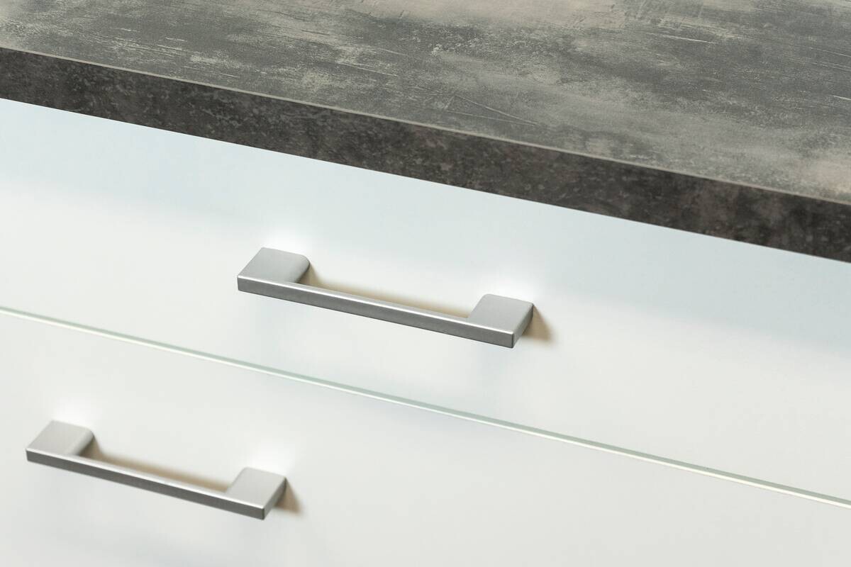 Unterschrank Lucca weiß matt B/H/T: ca. 100x85x60 cm