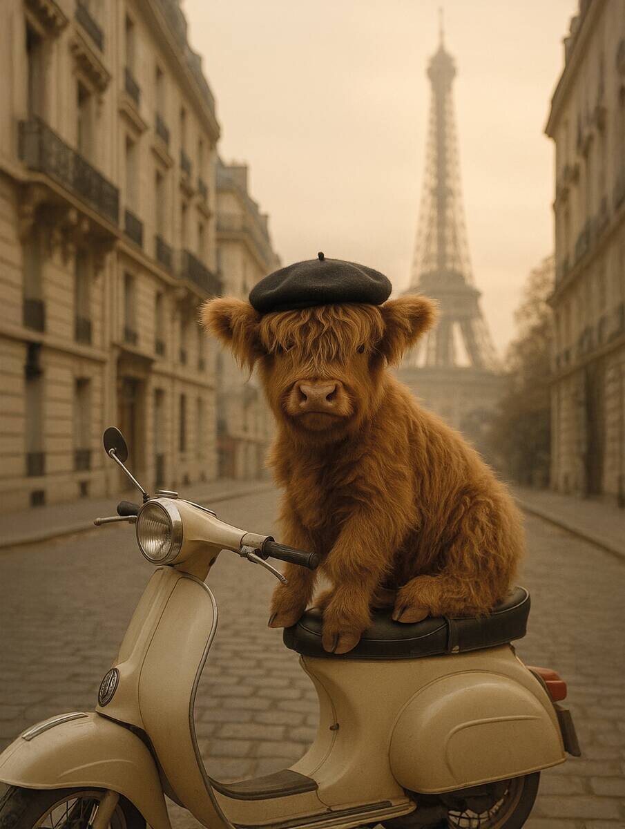 Keilrahmenbild Tiere B/H: ca. 61x46 cm