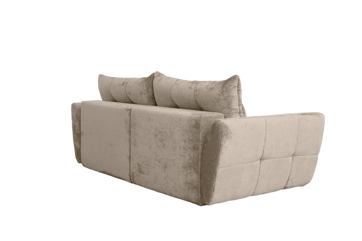 Big Sofa Moma Greige Microfaser B/H/T: ca. 250x97x120 cm