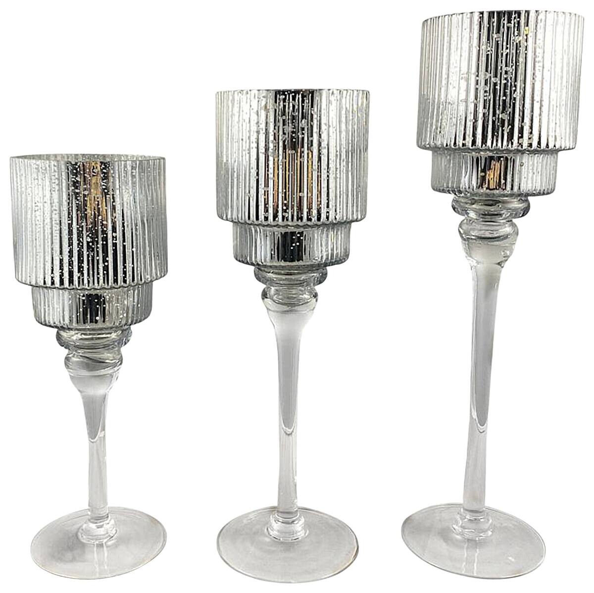 Dekorationsartikel klar Glas H/D: ca. 35x11 cm