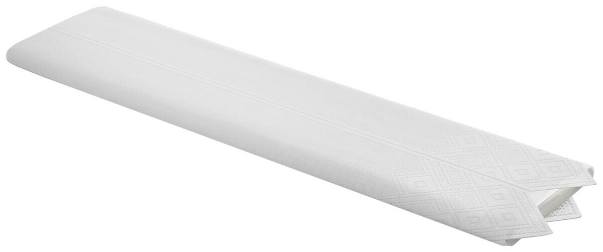 Scheibengardinen-Meterware weiß H: ca. 115 cm