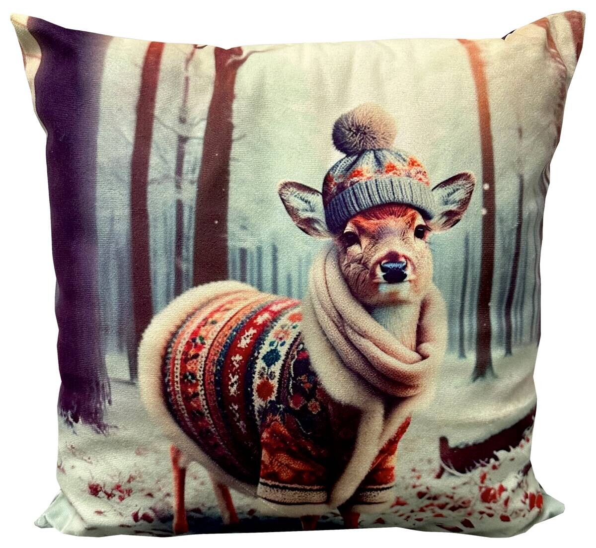 Dekokissen sortiert Polyester B/L: ca. 35x35 cm