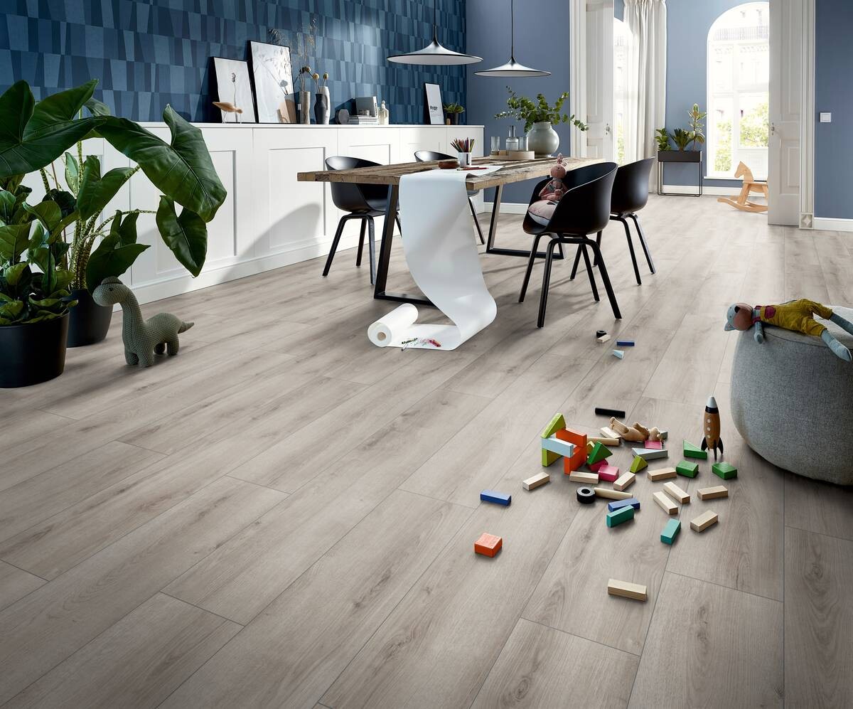 Laminatboden Sommer ca. 2,694 m² im Paket B/L: ca. 24,4x138 cm pro Paket