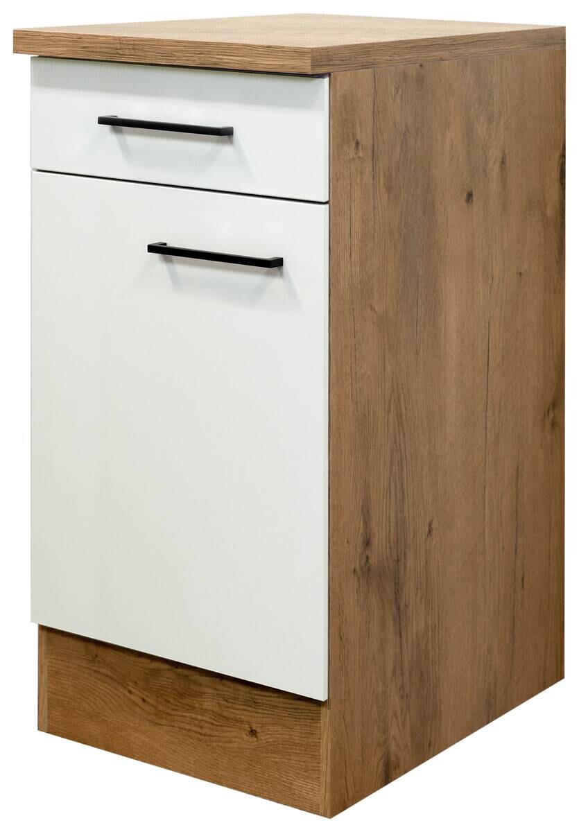 Unterschrank Avila Magnolie matt B/H/T: ca. 40x85x60 cm