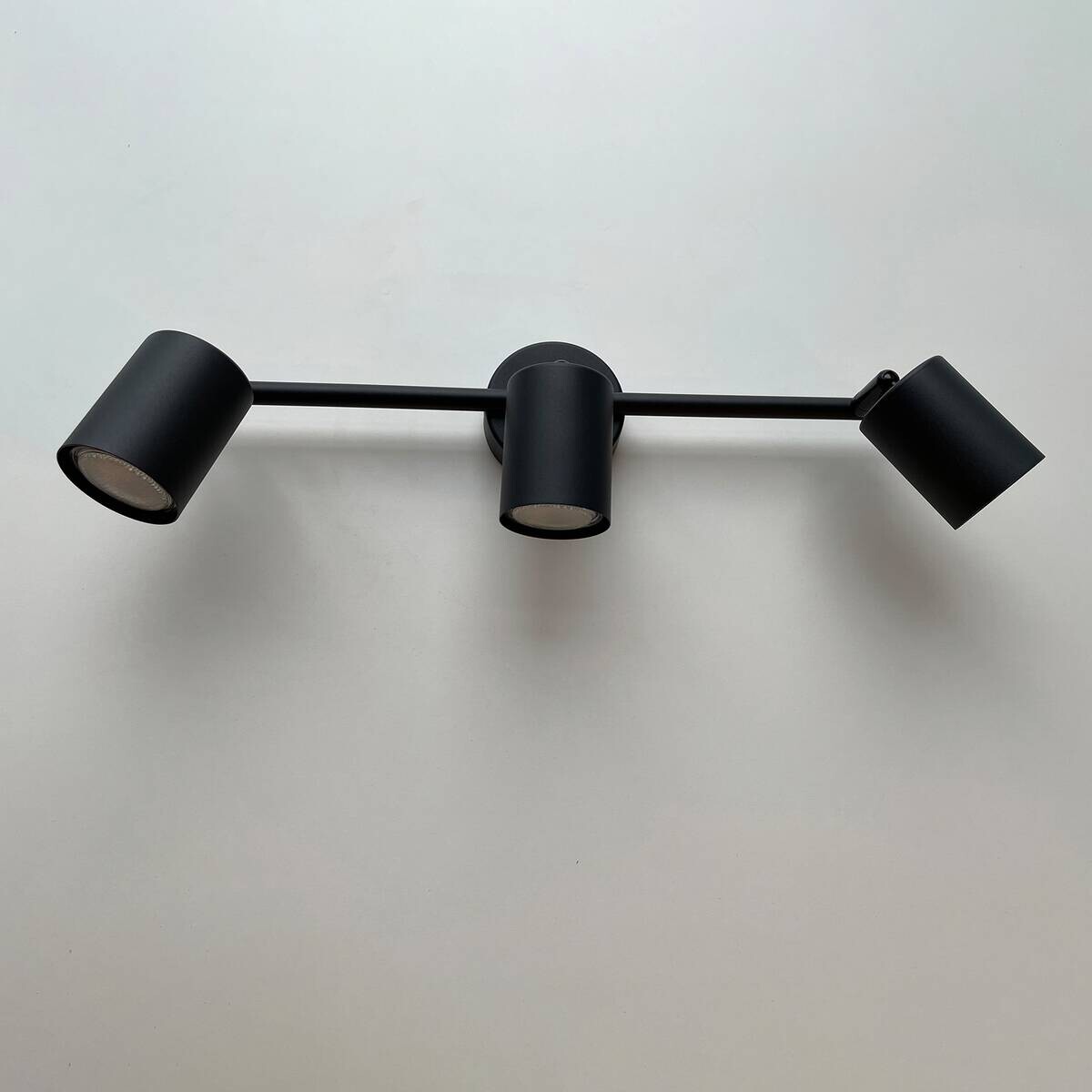 Fischer & Honsel LED-Deckenleuchte 21130 schwarz Metall B/H/T: ca. 42x14x8 cm 3 Brennstellen