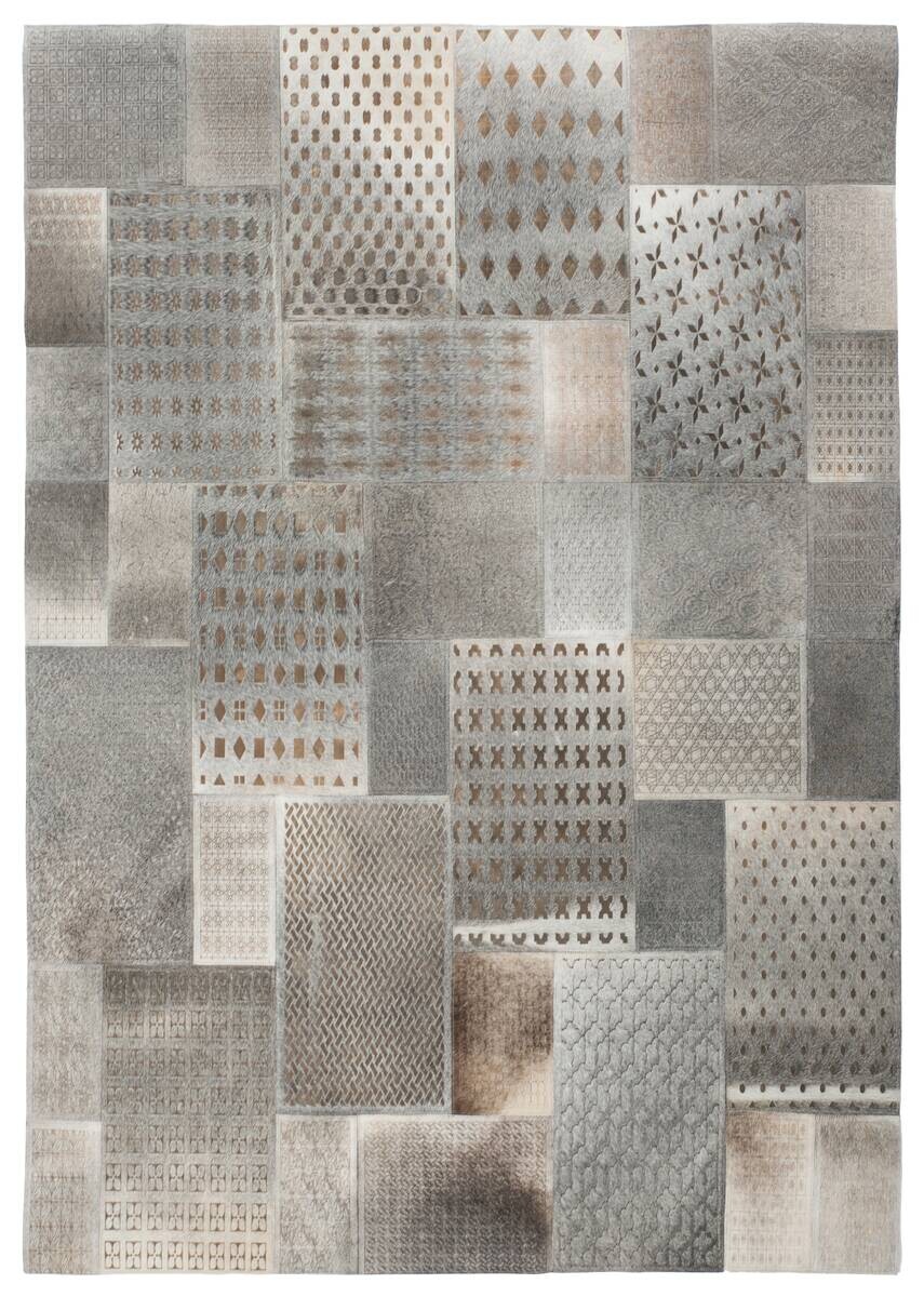 Kayoom Kurzflorteppich Gleam 560 silber B/L: ca. 160x230 cm