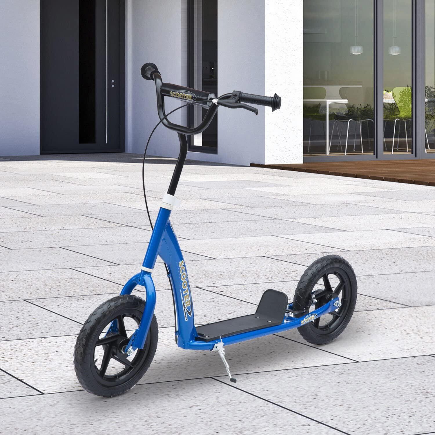 HOMCOM Kinderroller blau