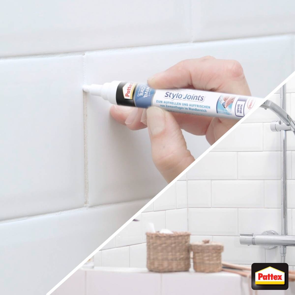 Pattex Fugenstift weiß ca. 0,007 l