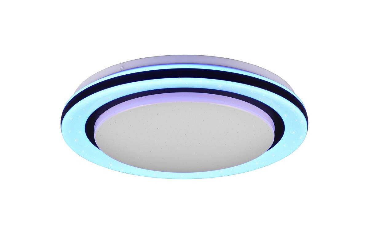 Reality LED-Deckenleuchte R67244000 Cartida weiß Kunststoff H/D: ca. 7x38 cm 1 Brennstellen