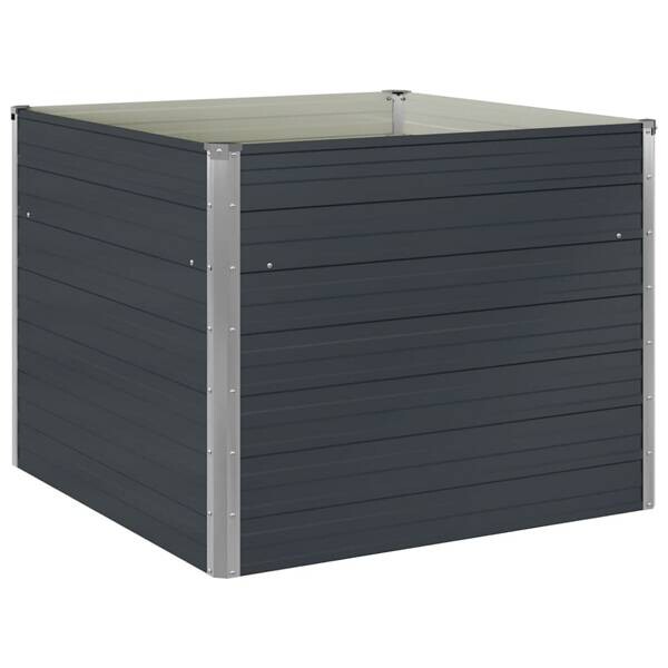 Hochbeet anthrazit Stahl B/H/L: ca. 100x77x100 cm