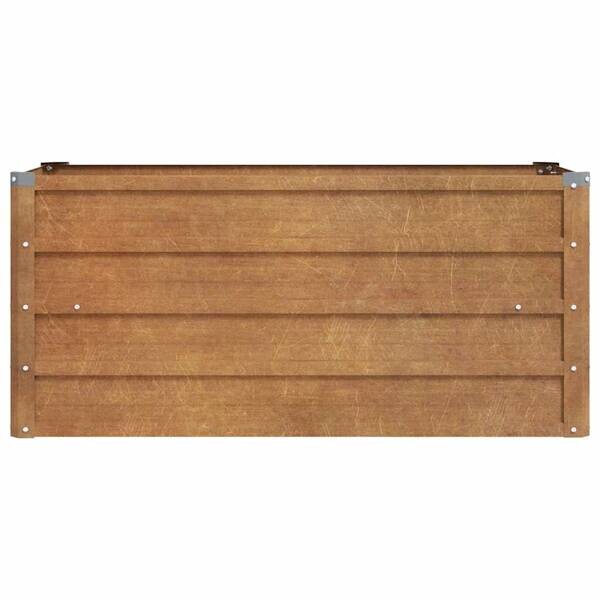 Hochbeet braun Stahl B/H/L: ca. 45x100x40 cm