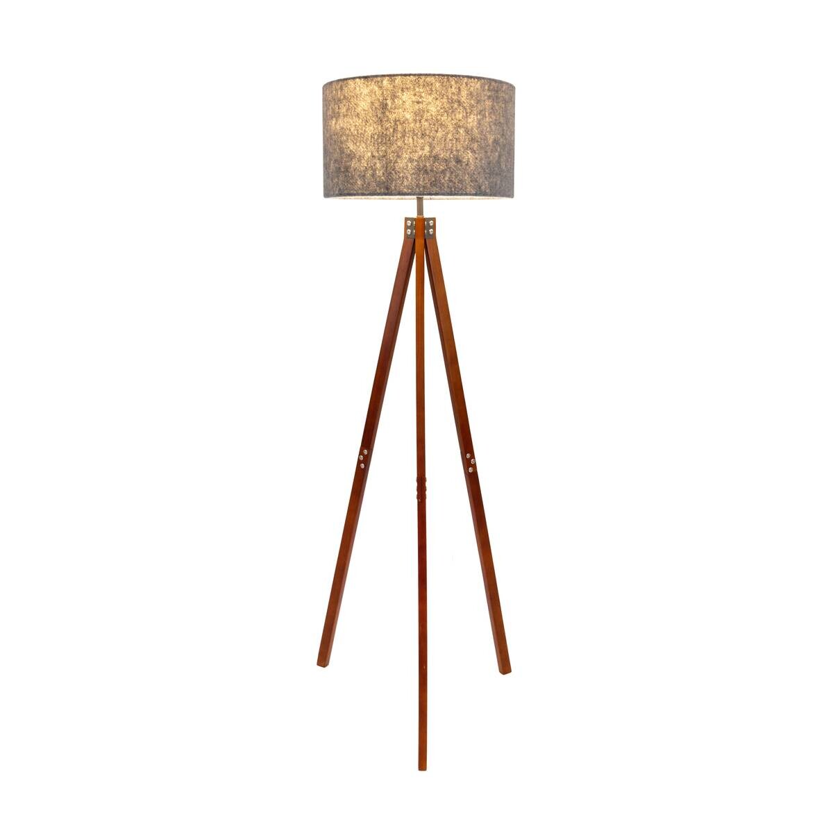 Näve Leuchten Stehlampe 2072528 natur Kunststoff Holz B/H/T: ca. 45x147x45 cm 1 Brennstellen
