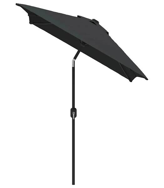 vidaXL Sonnenschirm anthrazit Polyester B/H/L: ca. 200x252x300 cm