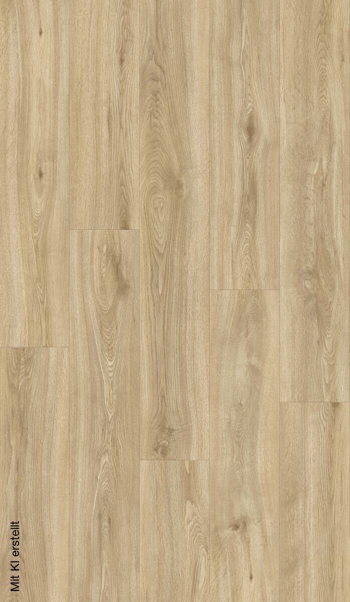 Click-Vinylboden Eiche hell ca. 2,7816 m² im Paket B/L: ca. 24,1x123,6 cm pro Paket