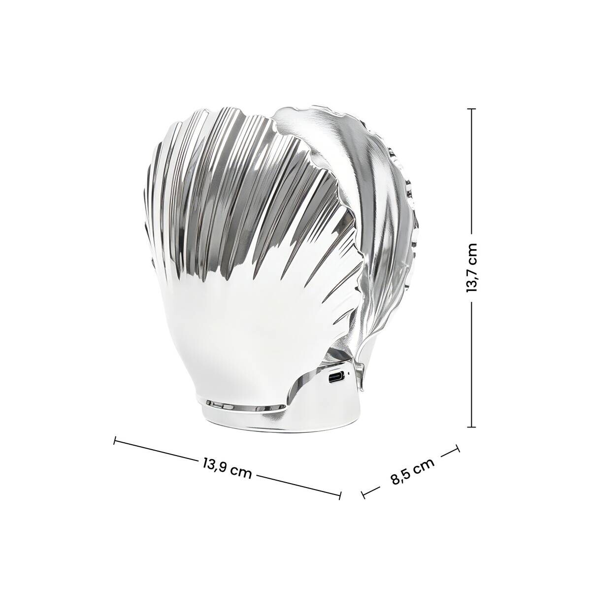 Nolo LED-Dekoleuchte Shell B/H/L: ca. 11x11x11 cm