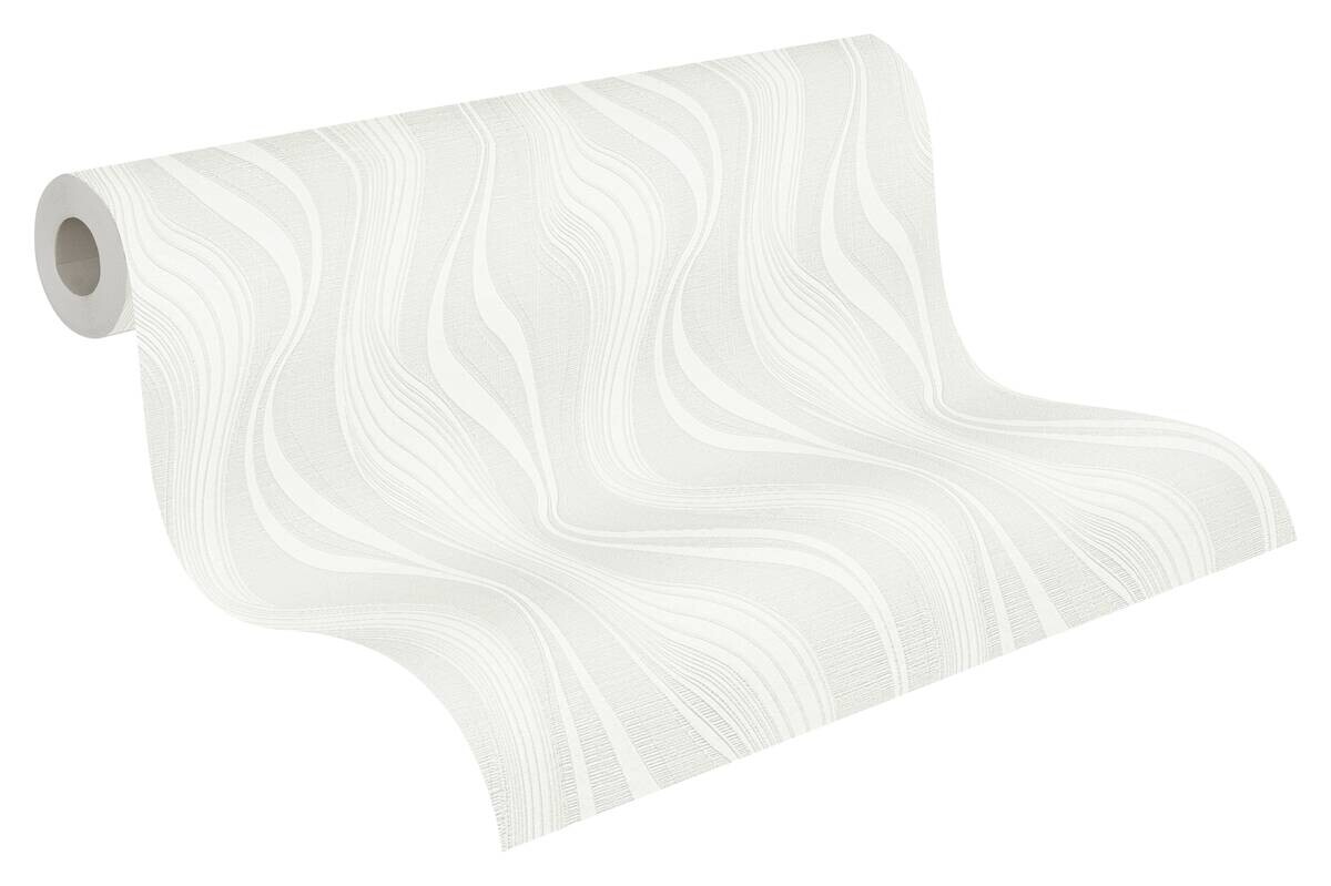 A.S.Creation Vliestapete weiß B/H/D: ca. 53x1005x9,7 cm