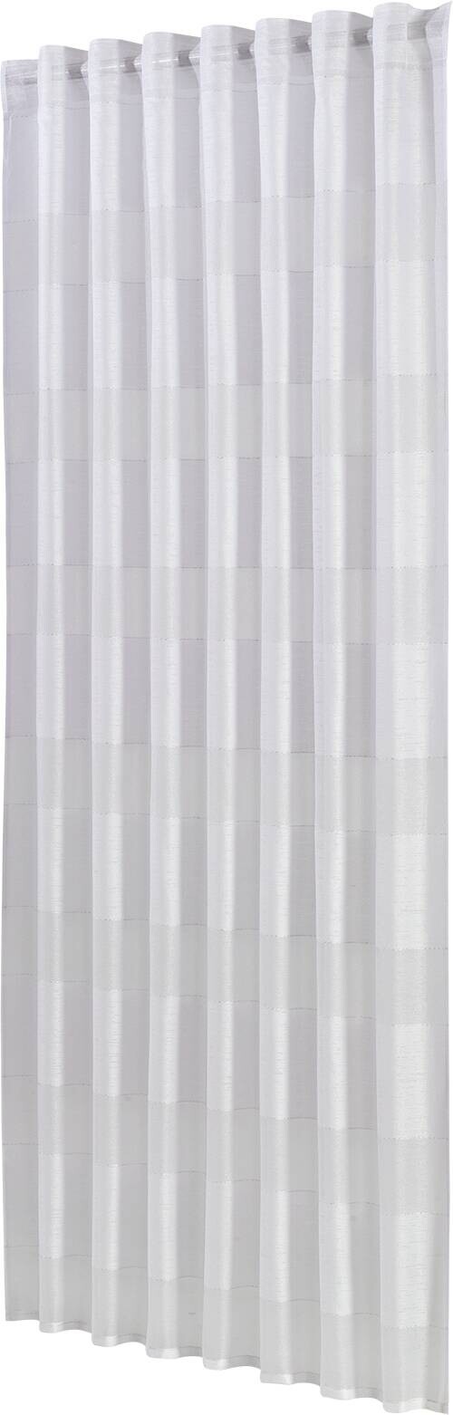 Kombivorhang Ilem weiß 100% Polyester B/L: ca. 140x245 cm