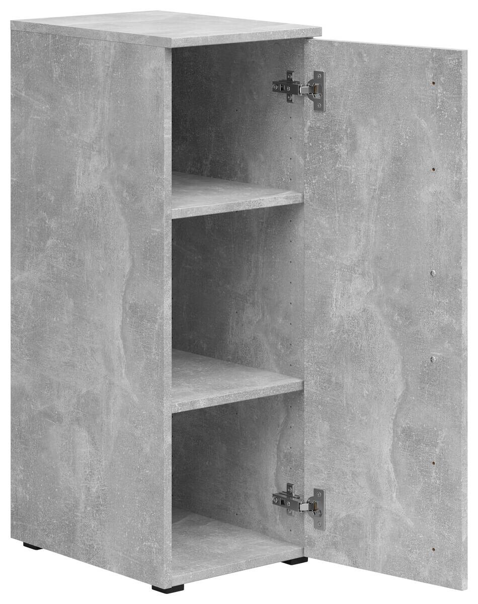 Schrank Multi-Stauraum Typ 4 Beton Optik B/H/T: ca. 30x83x40 cm