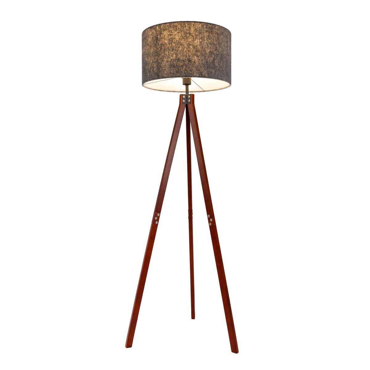 Näve Leuchten Stehlampe 2072528 natur Kunststoff Holz B/H/T: ca. 45x147x45 cm 1 Brennstellen