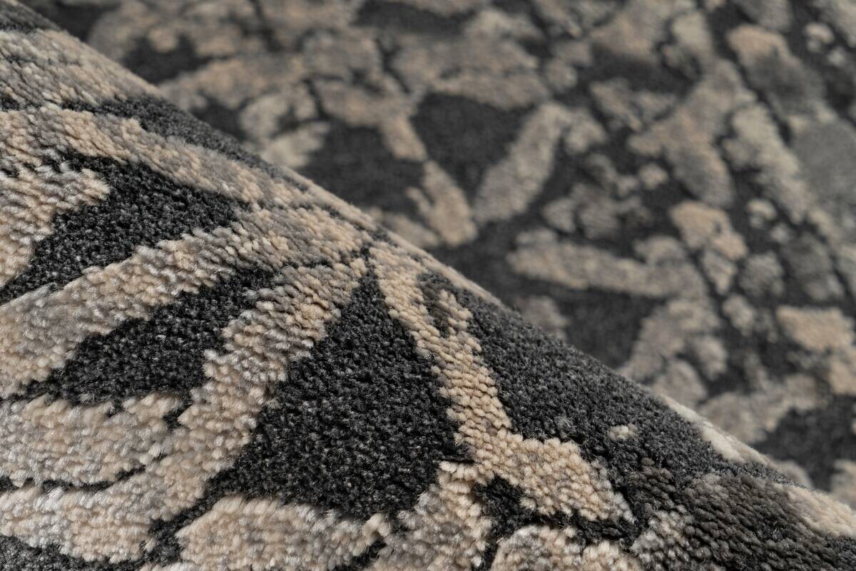 Kayoom Kurzflorteppich Adela 325 grau B/H/L: ca. 120x1,3x170 cm