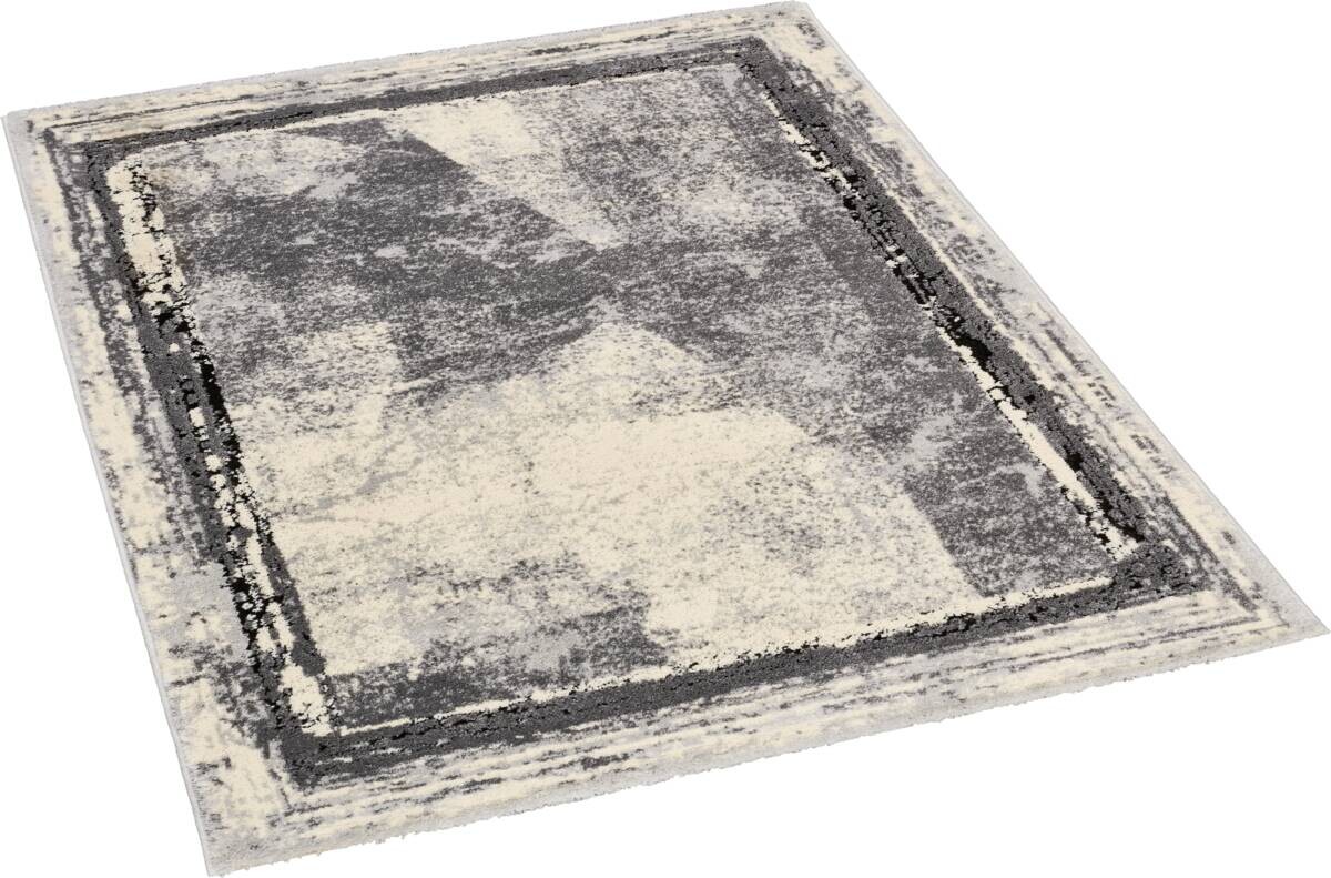 Webteppich Luciano grau B/L: ca. 120x170 cm