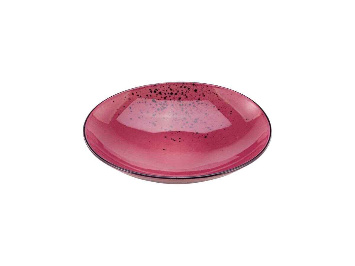 CreaTable Suppenteller NATURE COLLECTION weinrot Steinzeug D: ca. 22 cm