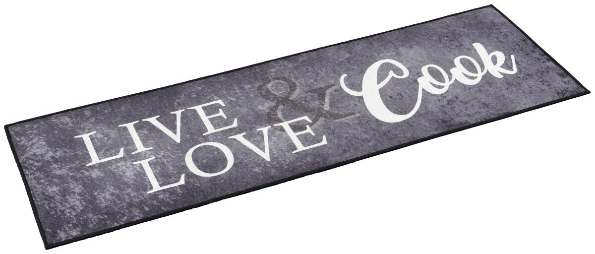 Küchenläufer Trend multigrau B/L: ca. 50x150 cm