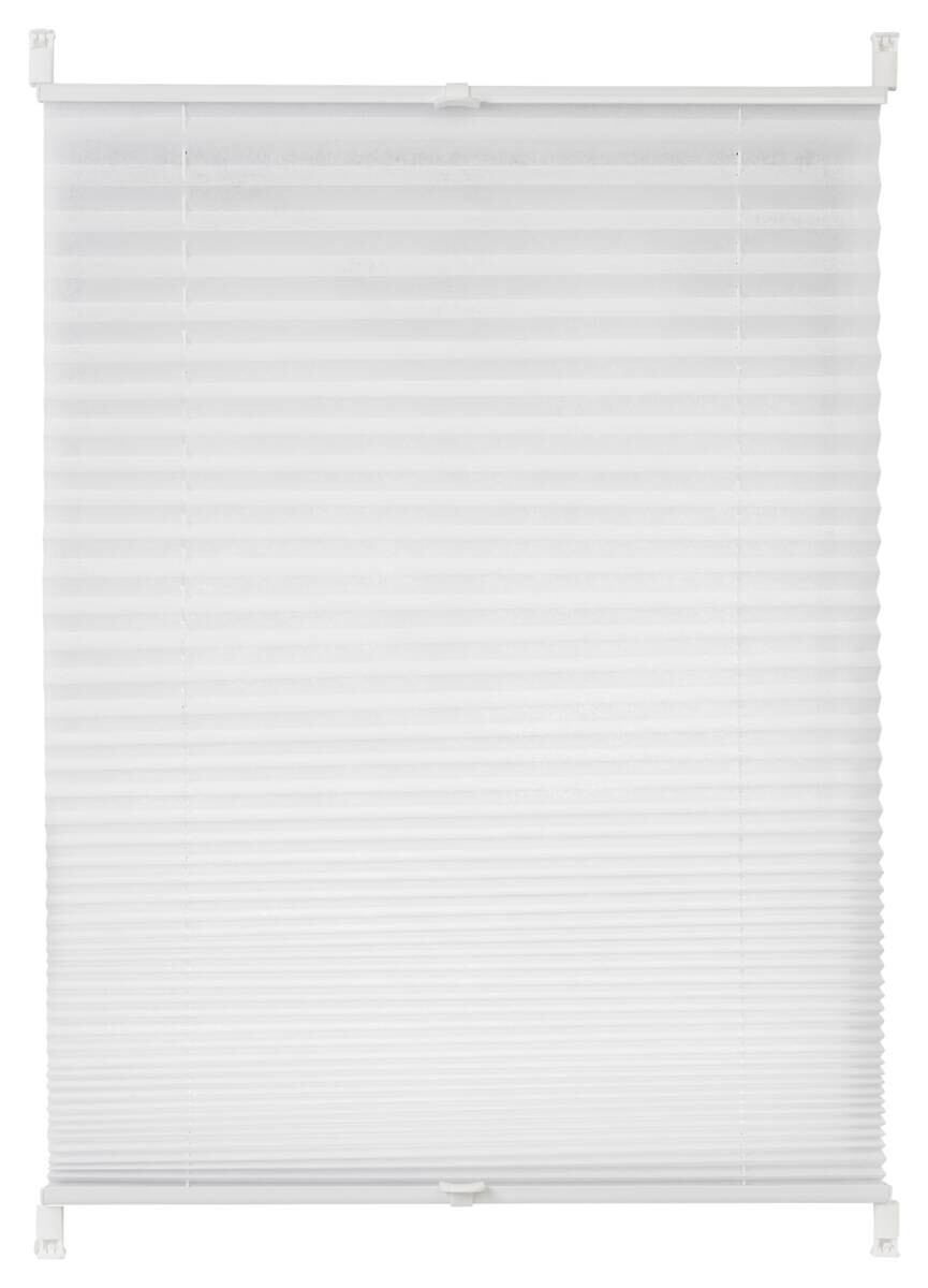 POCOline Spannplissee Non Woven weiß 100% Polyester B/L: ca. 40x130 cm