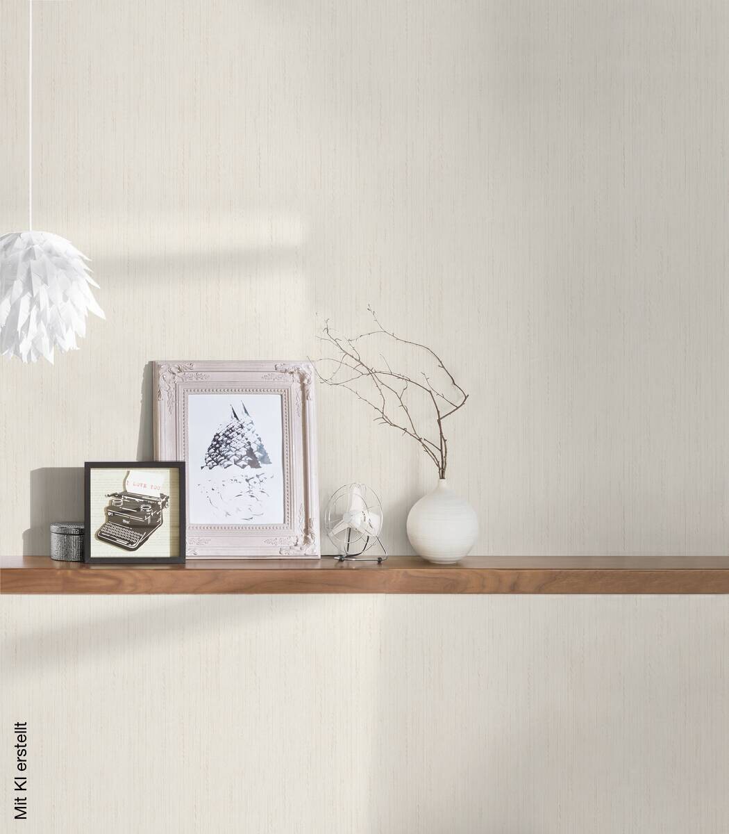A.S.Creation Papiertapete creme B/H/D: ca. 53x1005x7 cm