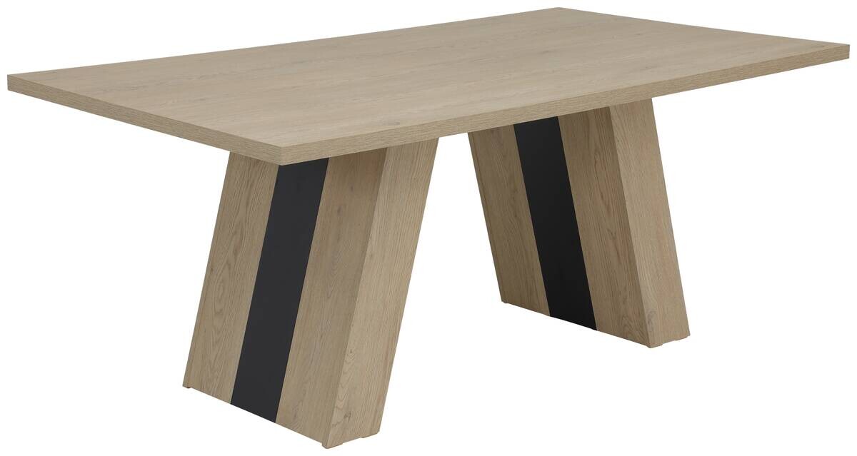 Esstisch Tindari creme Eiche Nachbildung B/H/T: ca. 180x76x100 cm