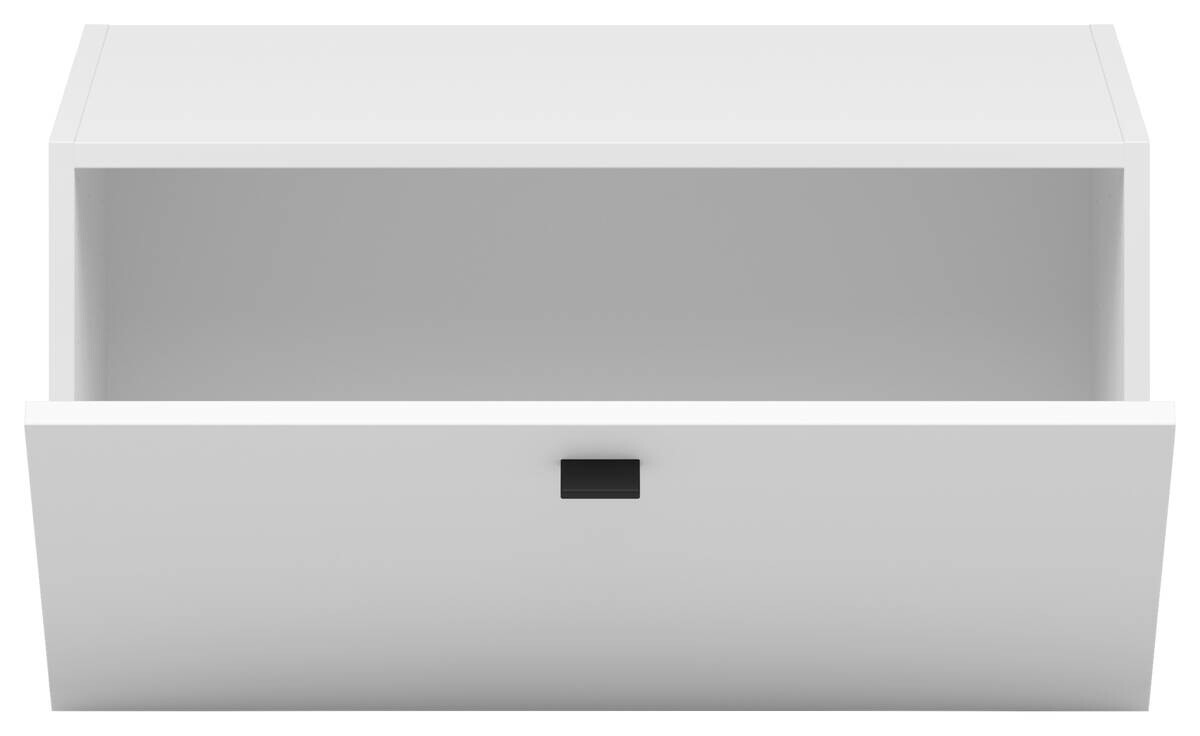 Regal System 64 weiß matt B/H/T: ca. 64x32x35 cm