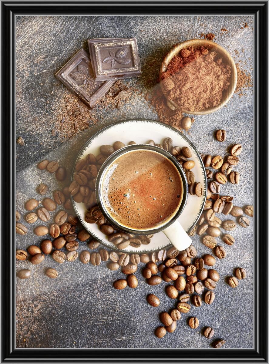 The Wall Bilderrahmen schwarz Kunststoff B/L: ca. 15x21 cm