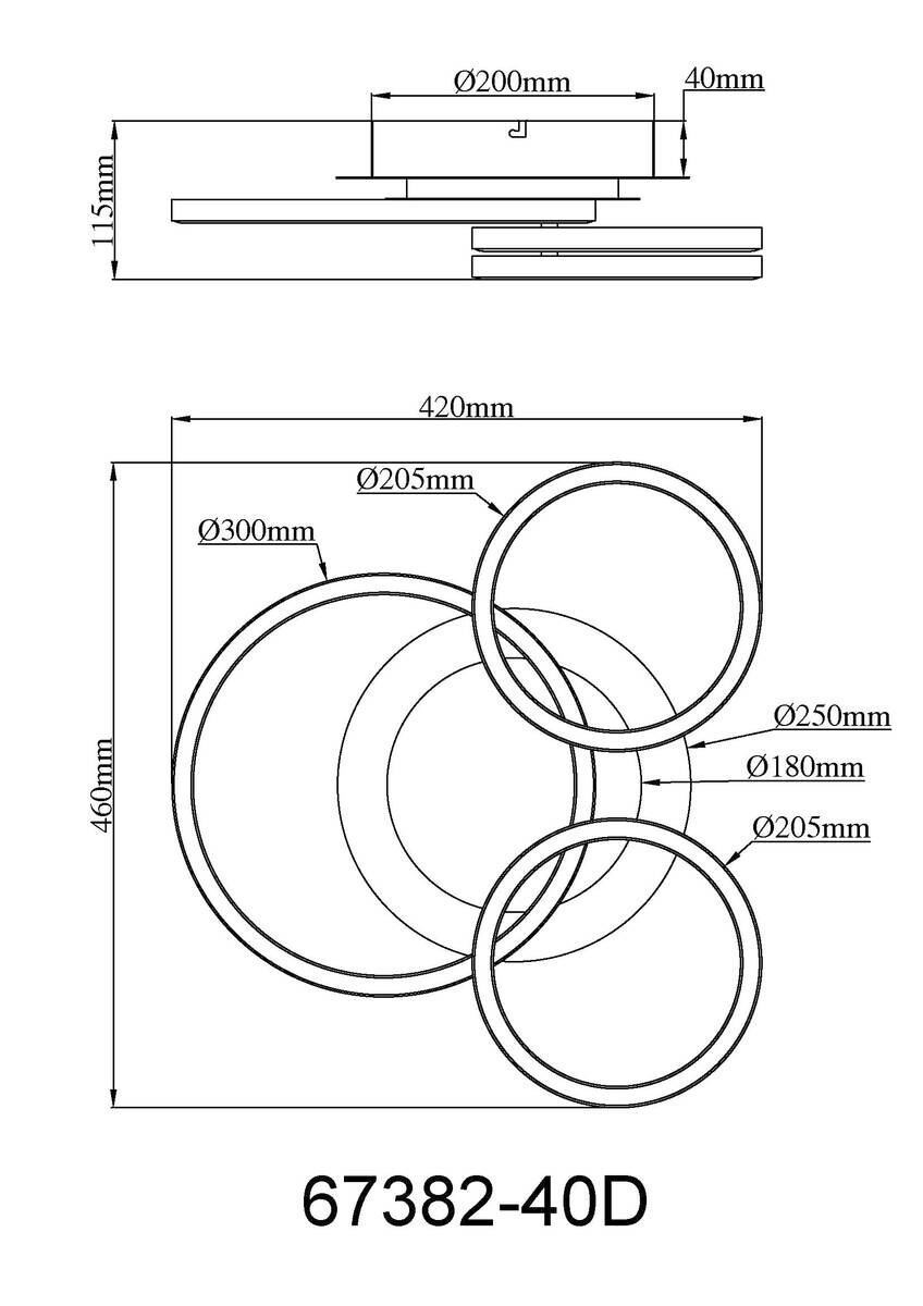 GLOBO Deckenventilator