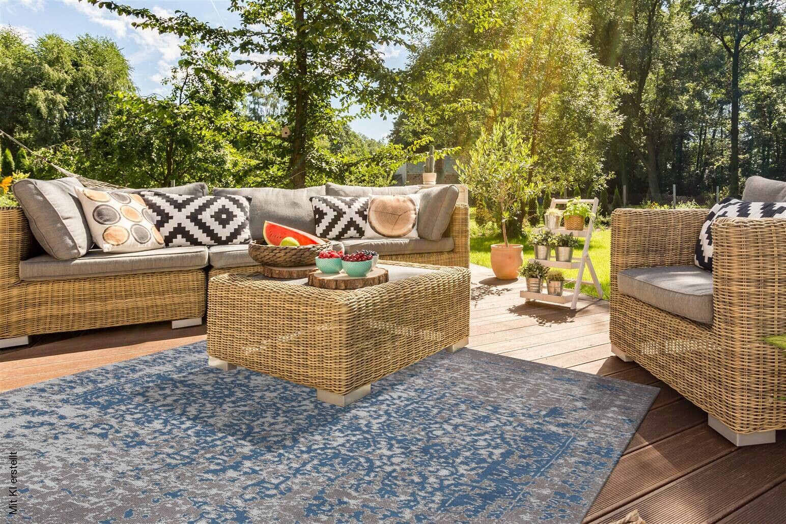 Kayoom Flachgewebeteppich Sunny 310 beige B/L: ca. 80x150 cm
