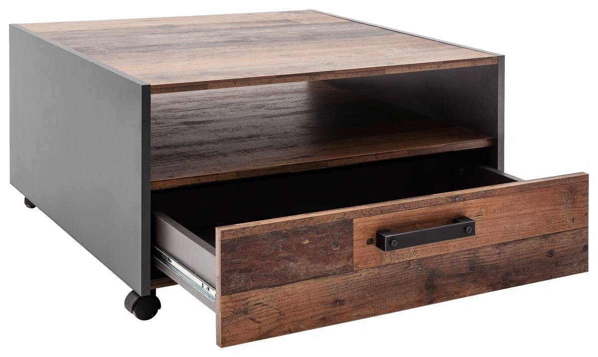 Trendteam Couchtisch Universal Old Wood B/H/T: ca. 70x40x70 cm