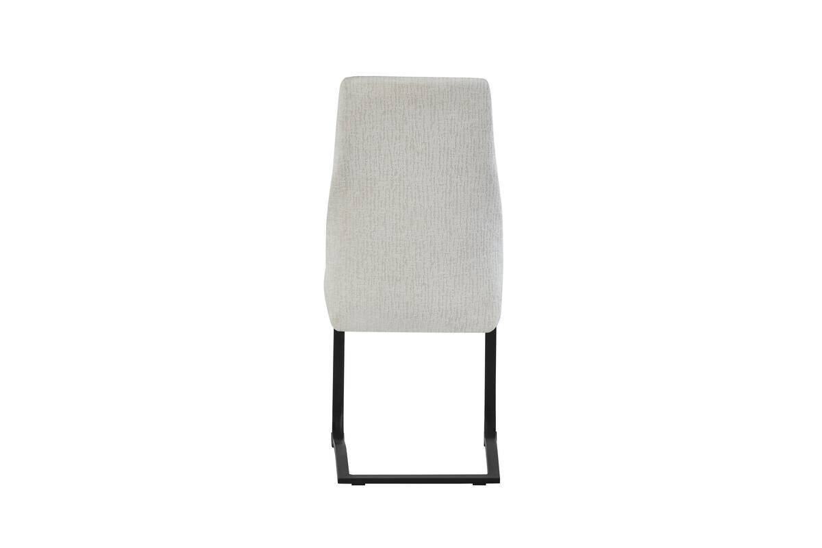 Schwingstuhl TINA, 2er Set creme Webstoff B/H/T: ca. 43x98x59 cm