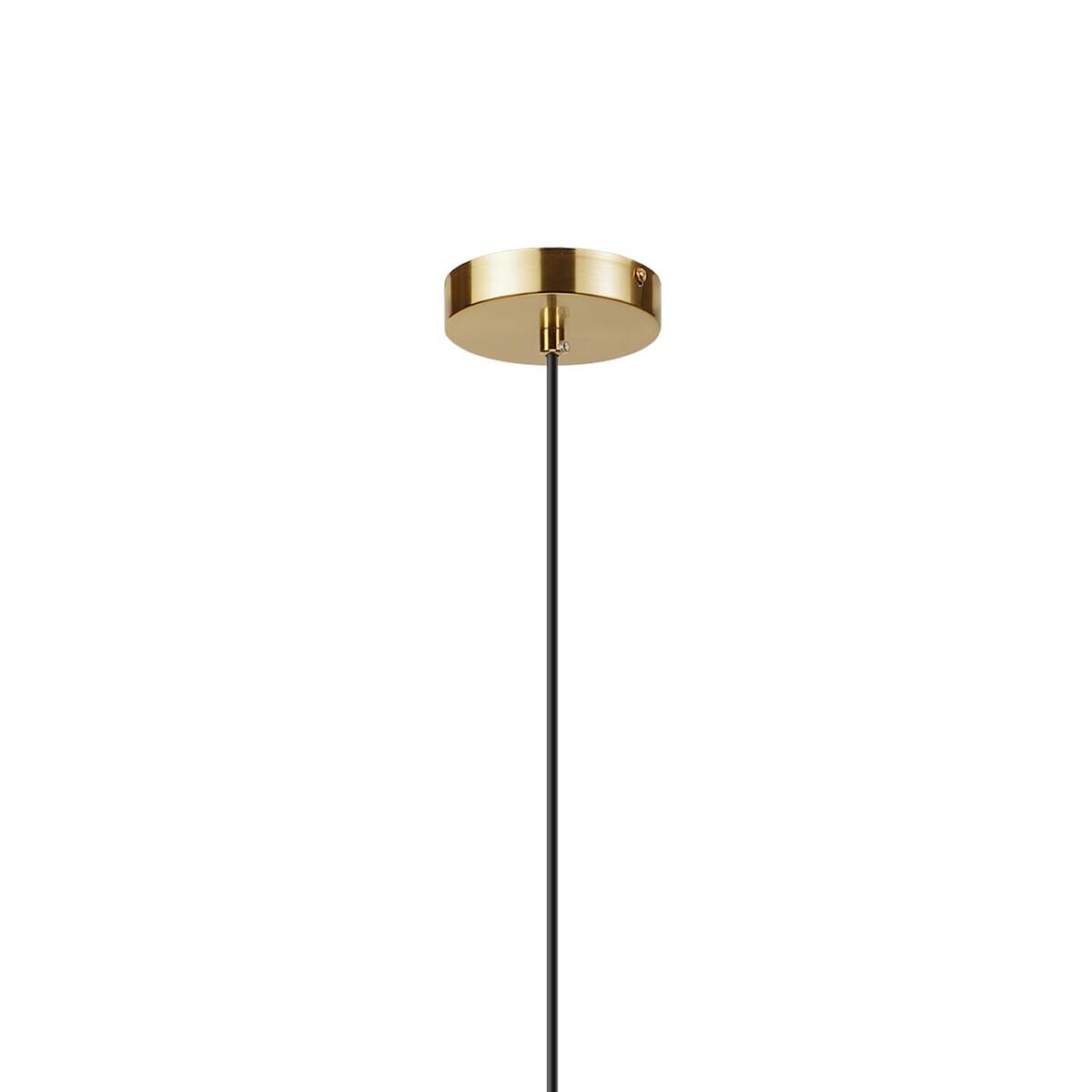 Lamkur Pendelleuchte Rauch Stahl Glas B/H/L: ca. 22x120x22 cm E14 1 Brennstellen