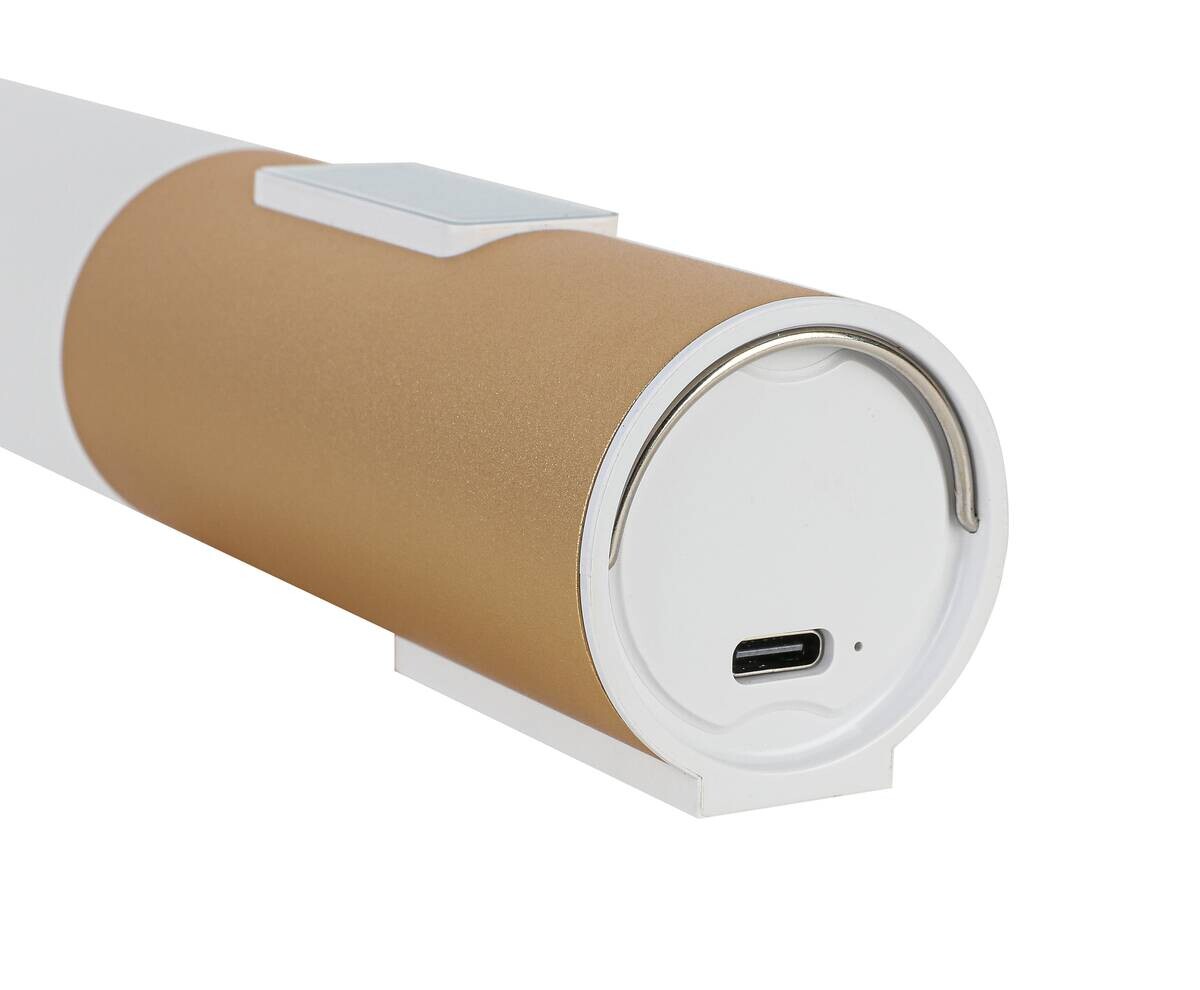 Nolo LED-Dekoleuchte Flash messing B/H/L: ca. 4x3,8x19,8 cm