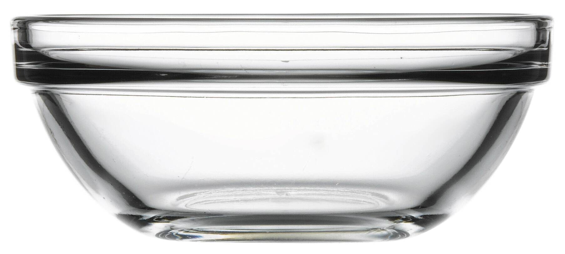 van Well Schale transparent Glas