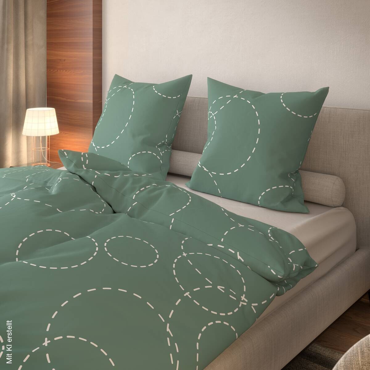 Microfaser Bettwäsche mint Polyester B/L: ca. 135x200 cm