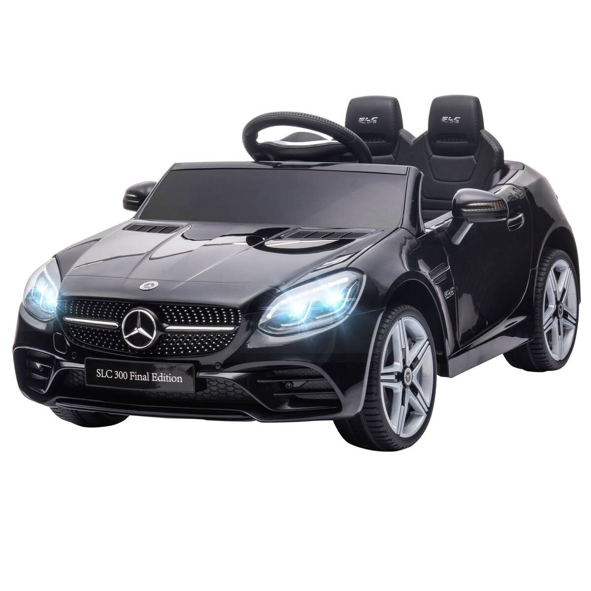 AIYAPLAY Kinder-Elektroauto schwarz B/H/L: ca. 62,5x44x107 cm
