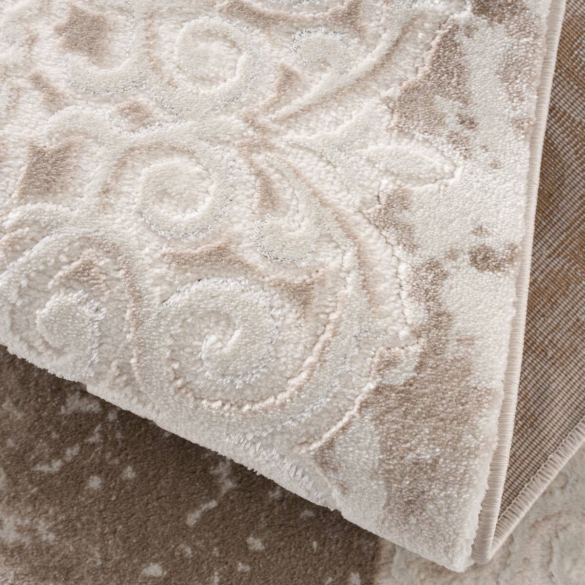 Sanat Teppich Harmony beige B/L: ca. 80x300 cm