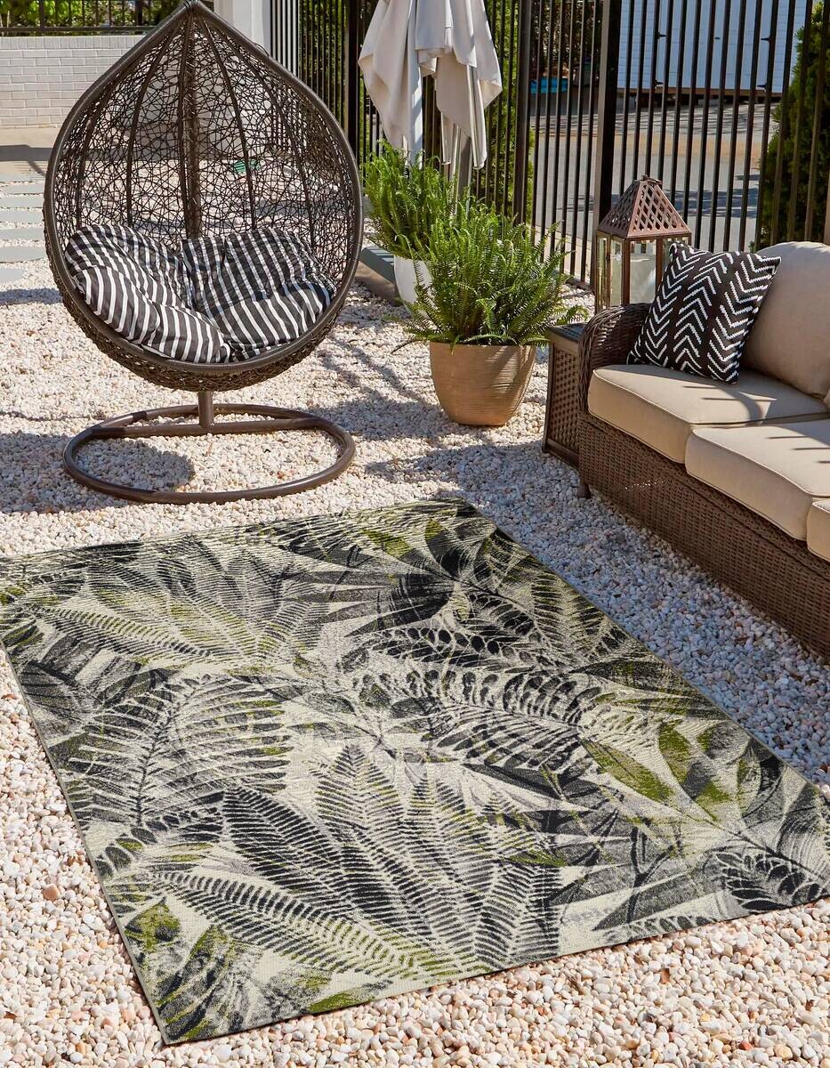 Andiamo In-/Outdoor-Teppich Portland grün B/L: ca. 160x235 cm