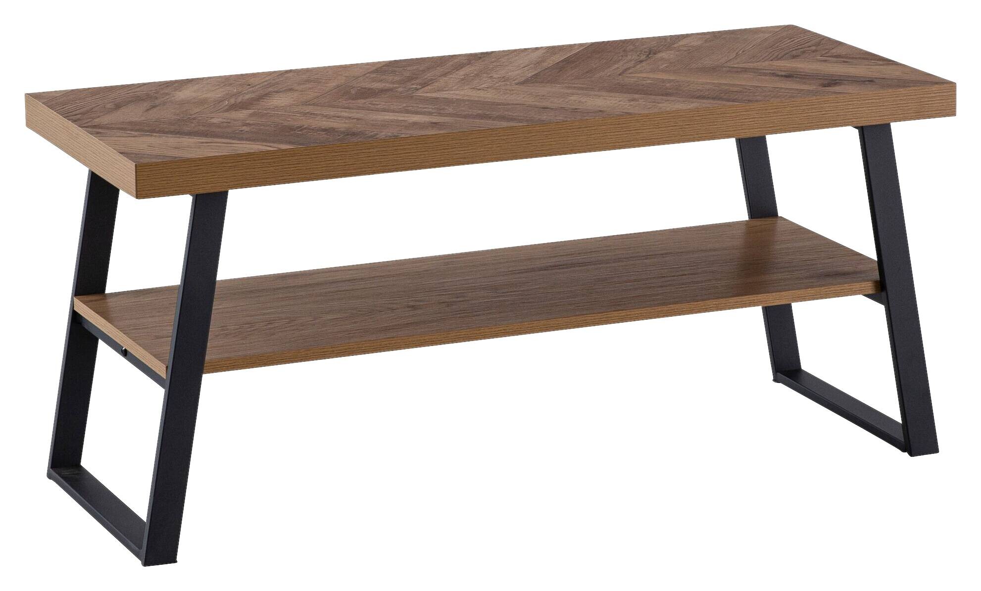 Schuhbank braun B/H/T: ca. 100x41x40 cm