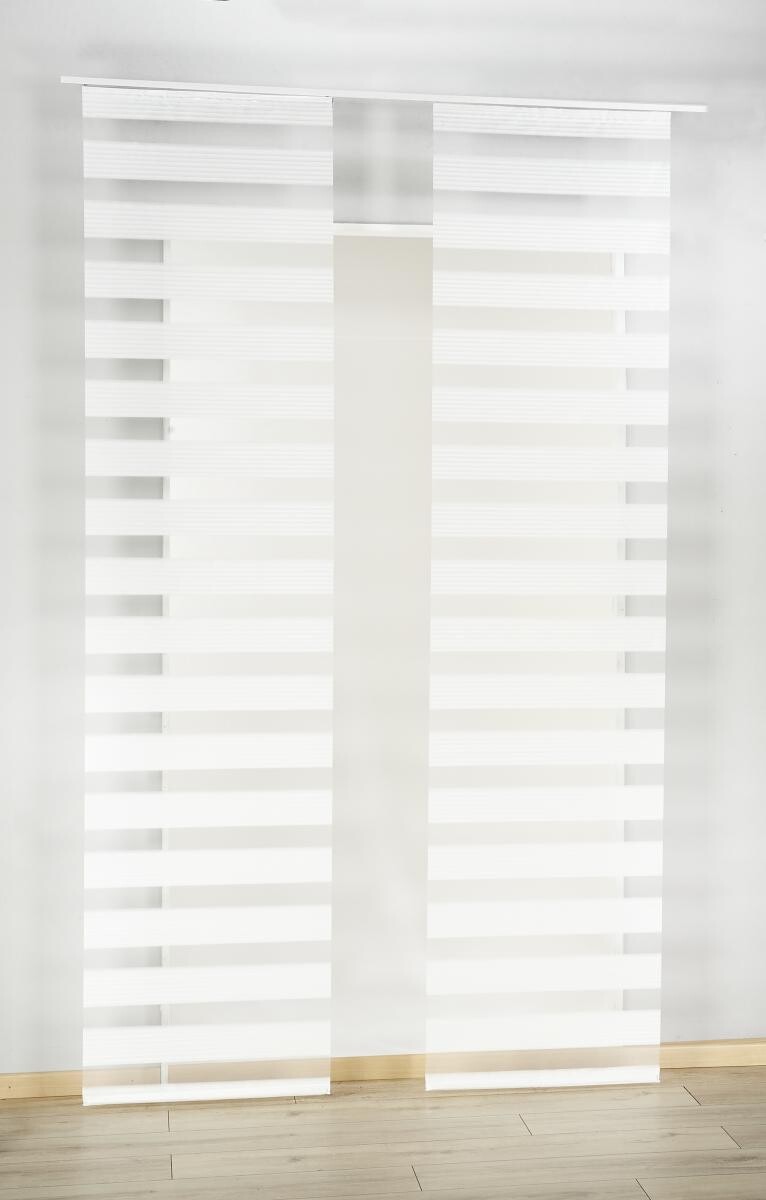 POCOline Schiebevorhang Timba weiß B/L: ca. 60x245 cm