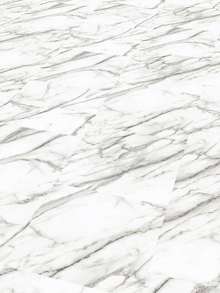 Vinylfliese White Slate, ca. 1,045 m² im Paket B/L: ca. 45,72x45,72 cm